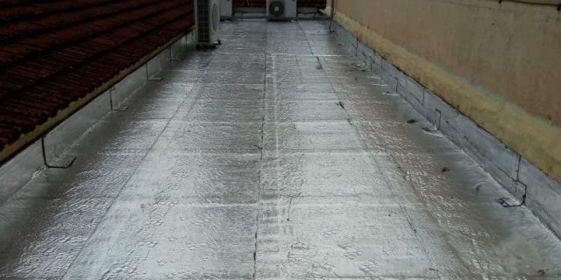 isolamento térmico em laje.