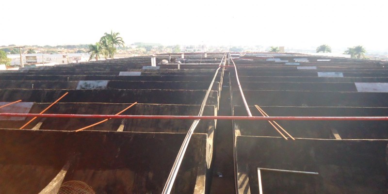Impermeabilização de Lajes e Calhas de Concreto.