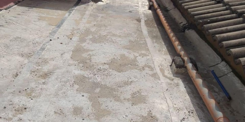 Impermeabilização de Calhas de Concreto.