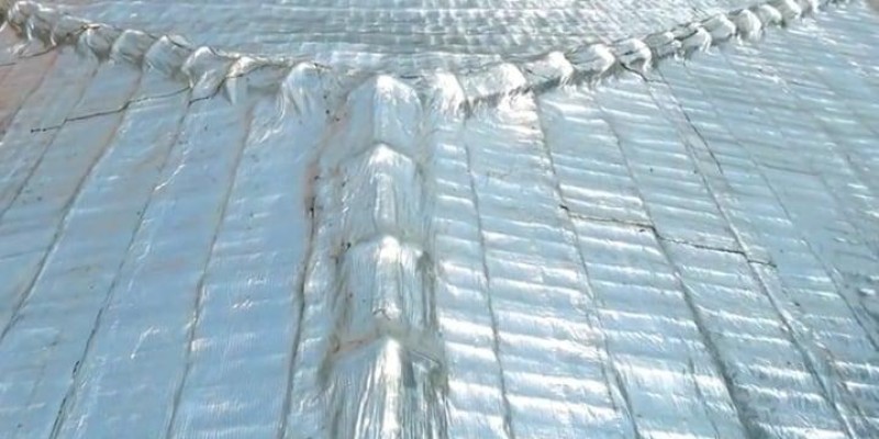 Impermeabilização de Telhados e Coberturas, com manta aluminizada e bidim.