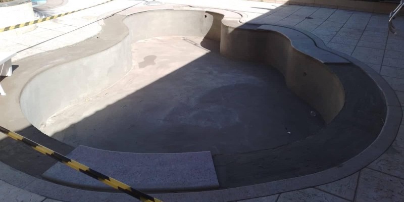 Impermeabilização de piscinas.