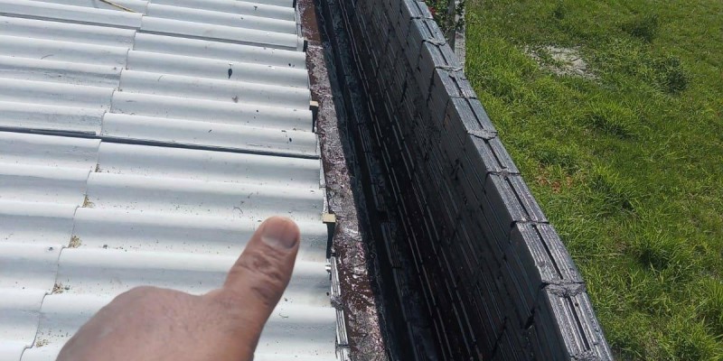 Impermeabilização de telhados e coberturas.