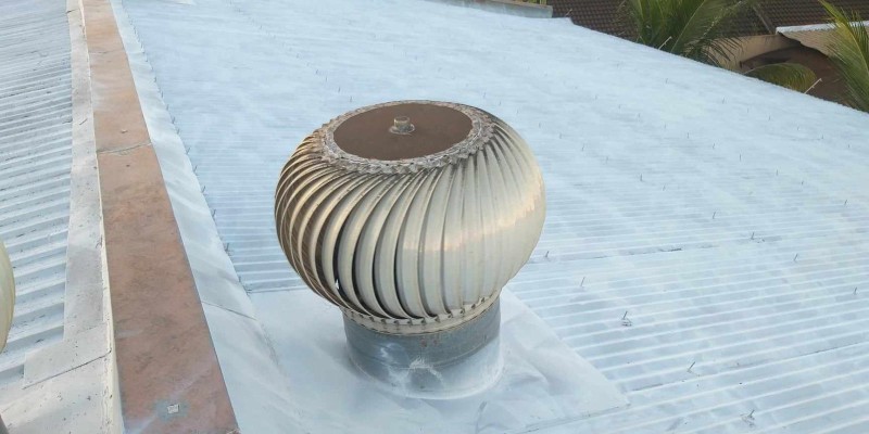 Impermeabilização e isolamento térmico, para telhados e coberturas com borracha liquida térmica.