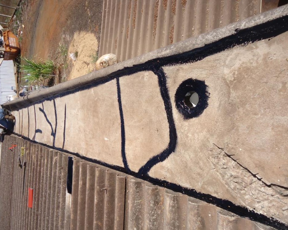 Imagem 22 da galeria Impermeabilização de Calha, toda calha de concreto é preciso impermeabilizar, elas trincam e dilatam, cuide para não oxidar a ferragem da mesma.