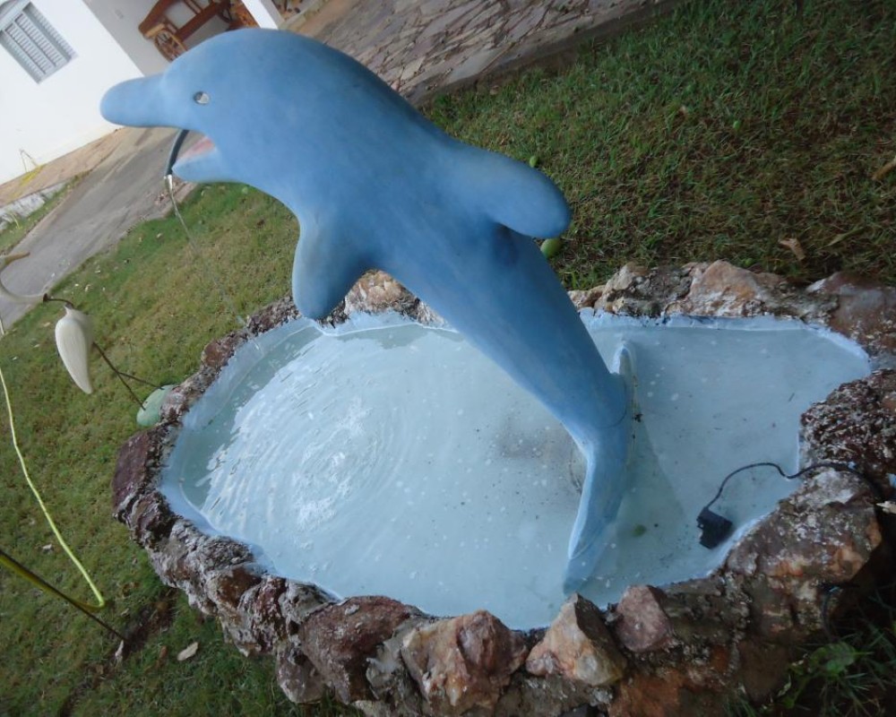 Imagem 4 da galeria Impermeabilização de cascata. essa cascata estava desativada, não parava água, tratamos com masterpur e vp50 o resultado foi satisfatório. 
