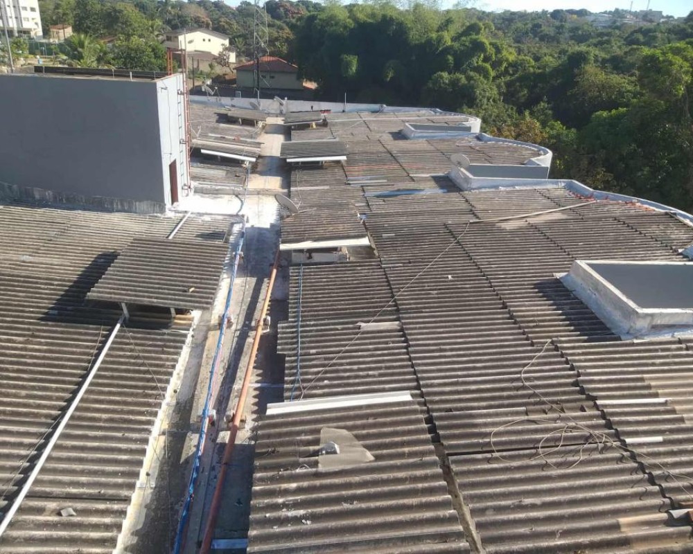 Imagem 84 da galeria Impermeabilização de calhas e telhados, elimina goteiras, calor  e vazamentos.