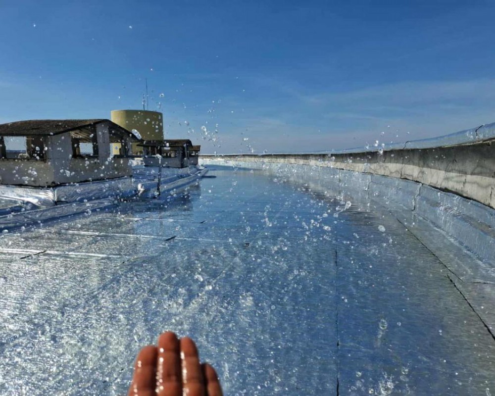Imagem 19 da galeria Impermeabilização de laje exposta com manta asfáltica aluminada.
