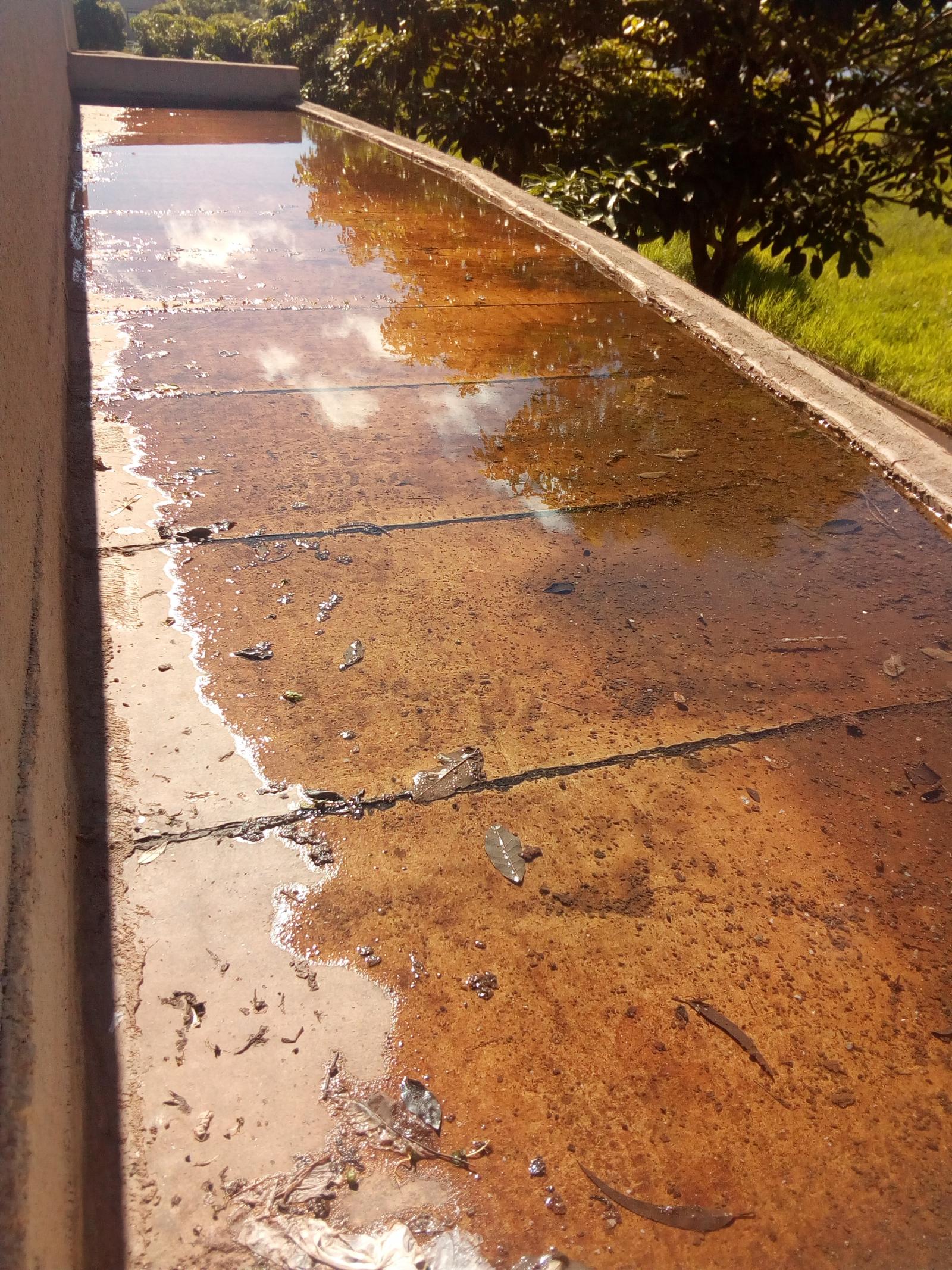 Impermeabilização de laje.