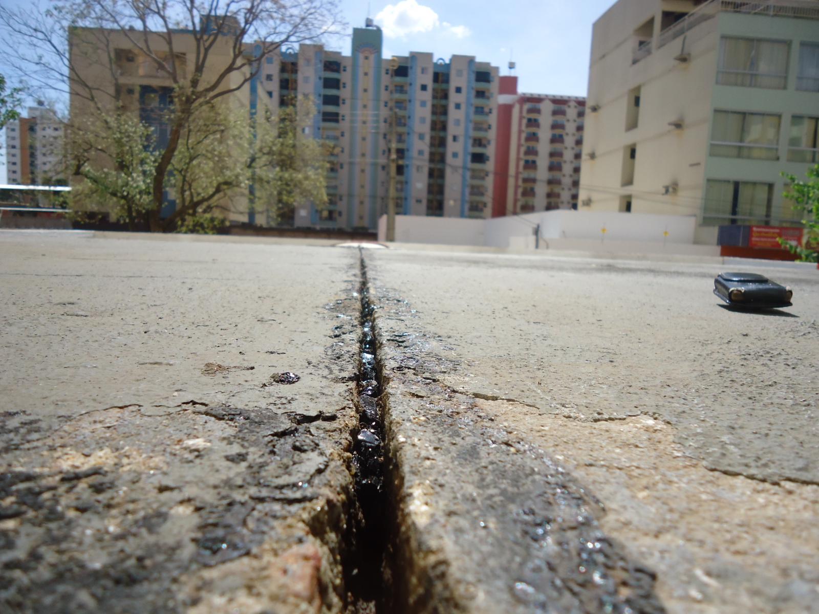 tratamento junta dilatação