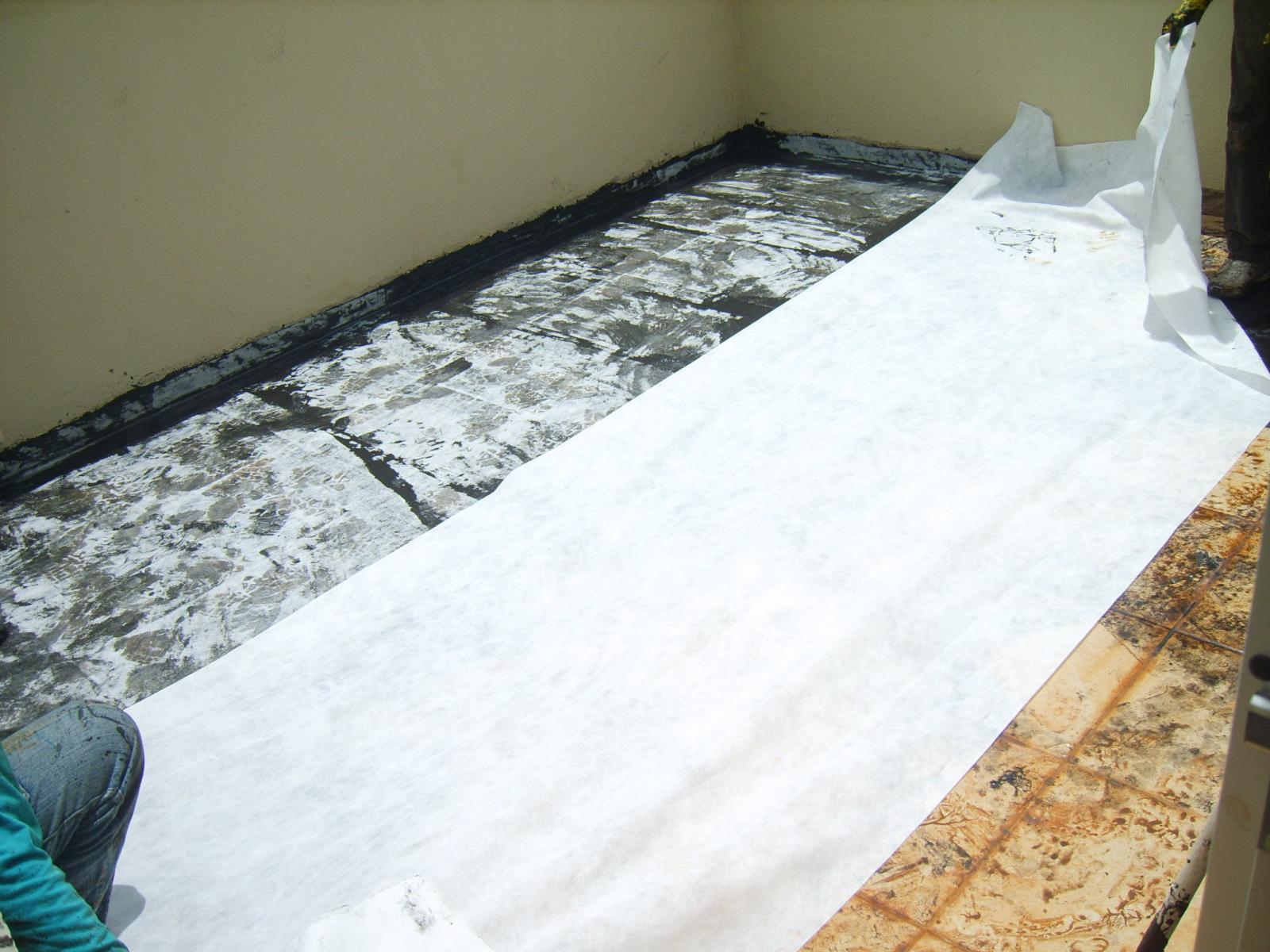 Impermeabilização de laje.