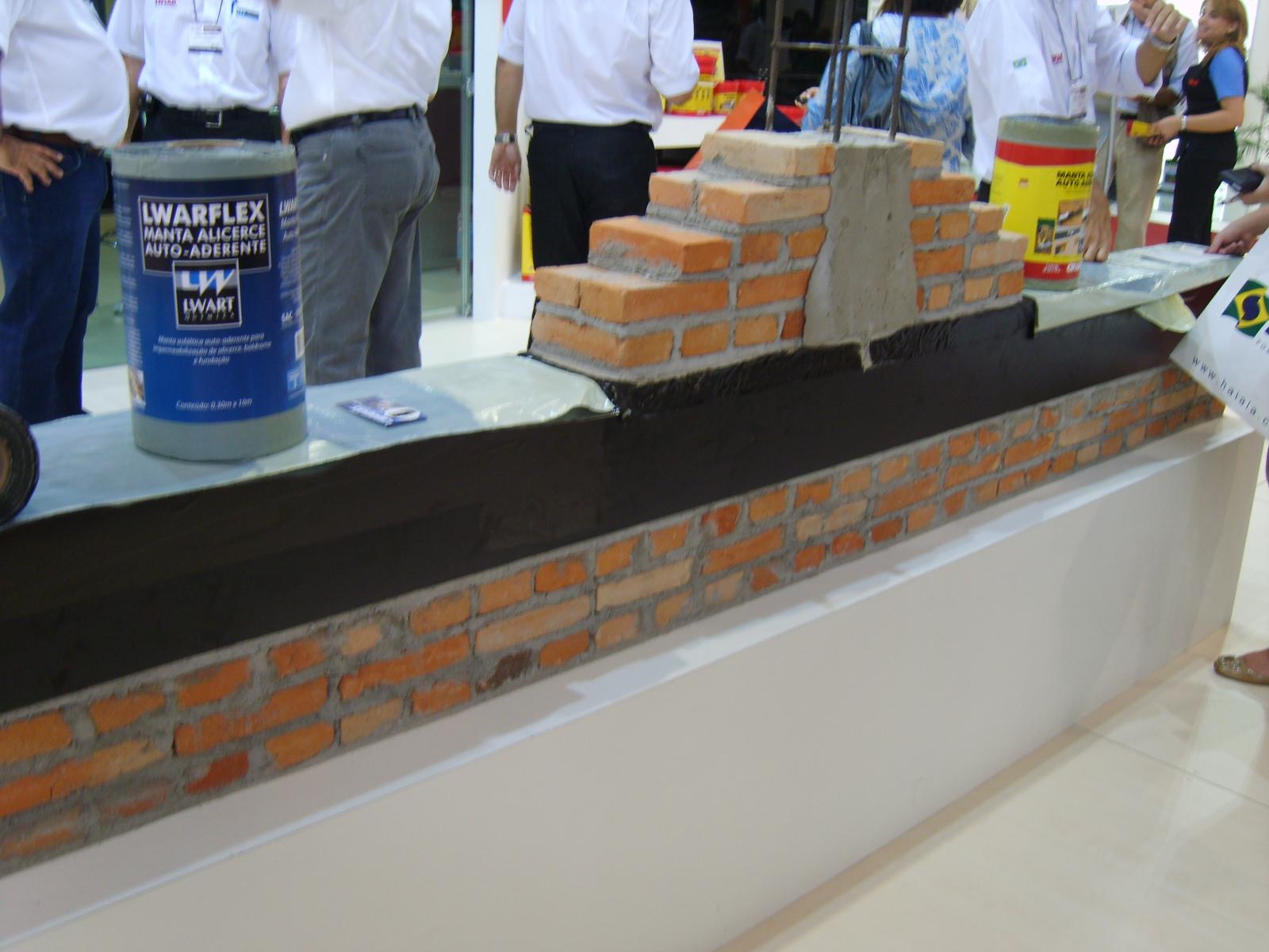 impermeabilização de baldrame.