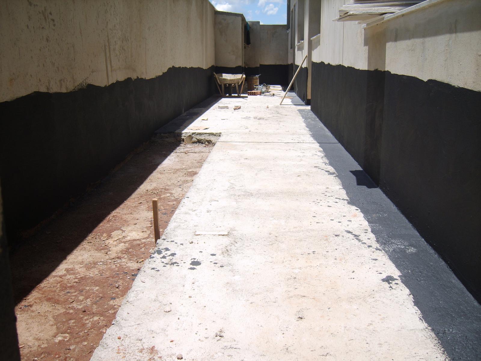 tratamento de umidade.