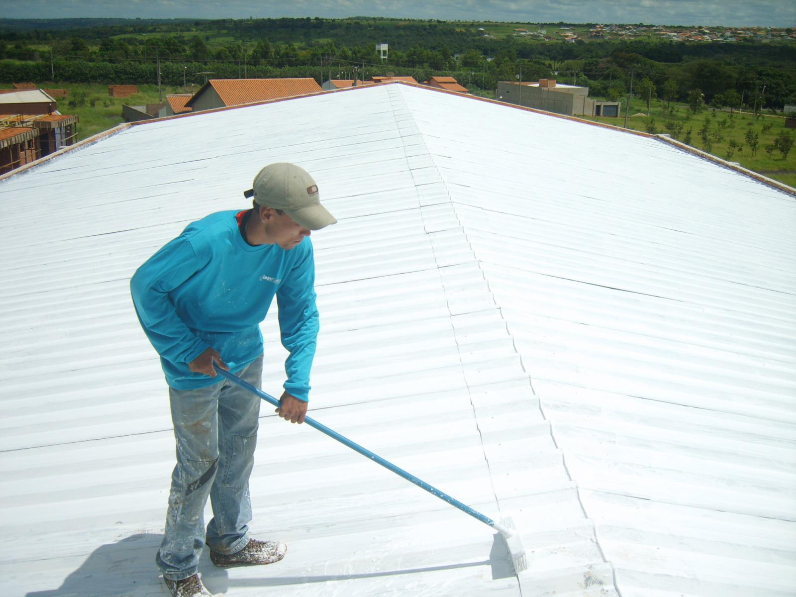 isolamento térmico de telhado.