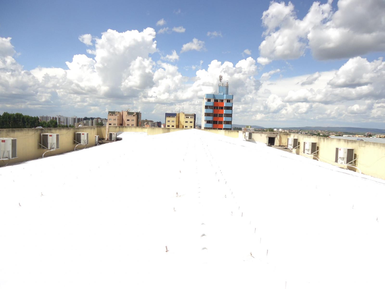 isolamento térmico de telhado.