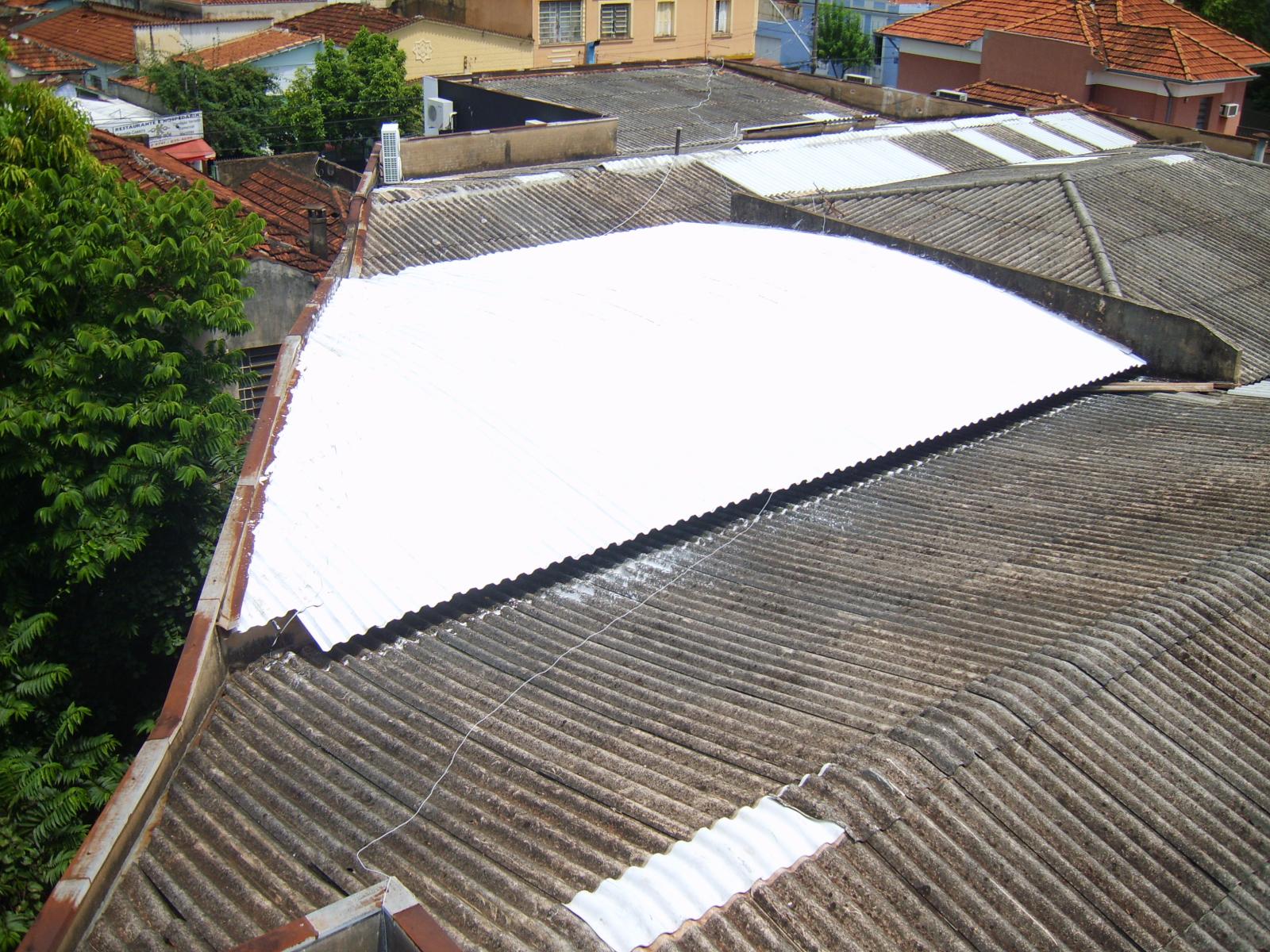 isolamento térmico de telhado.