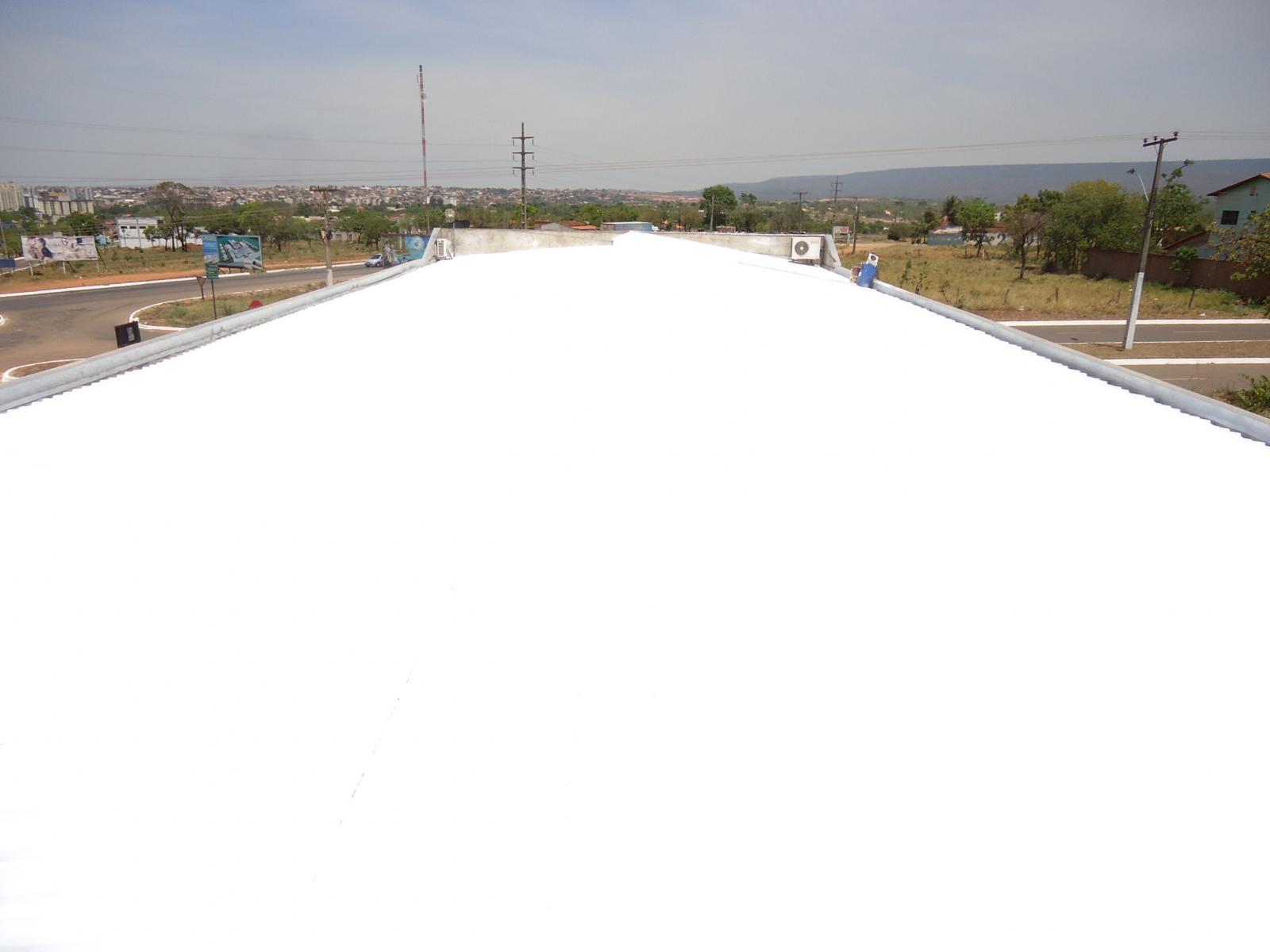 isolamento térmico de telhado.