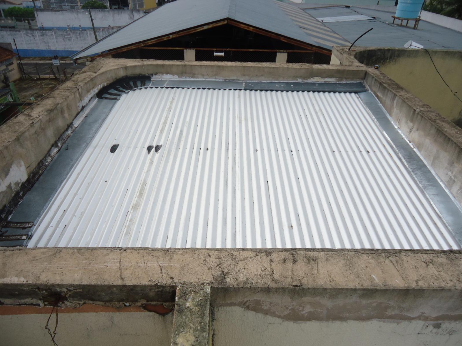 isolamento térmico de telhado.