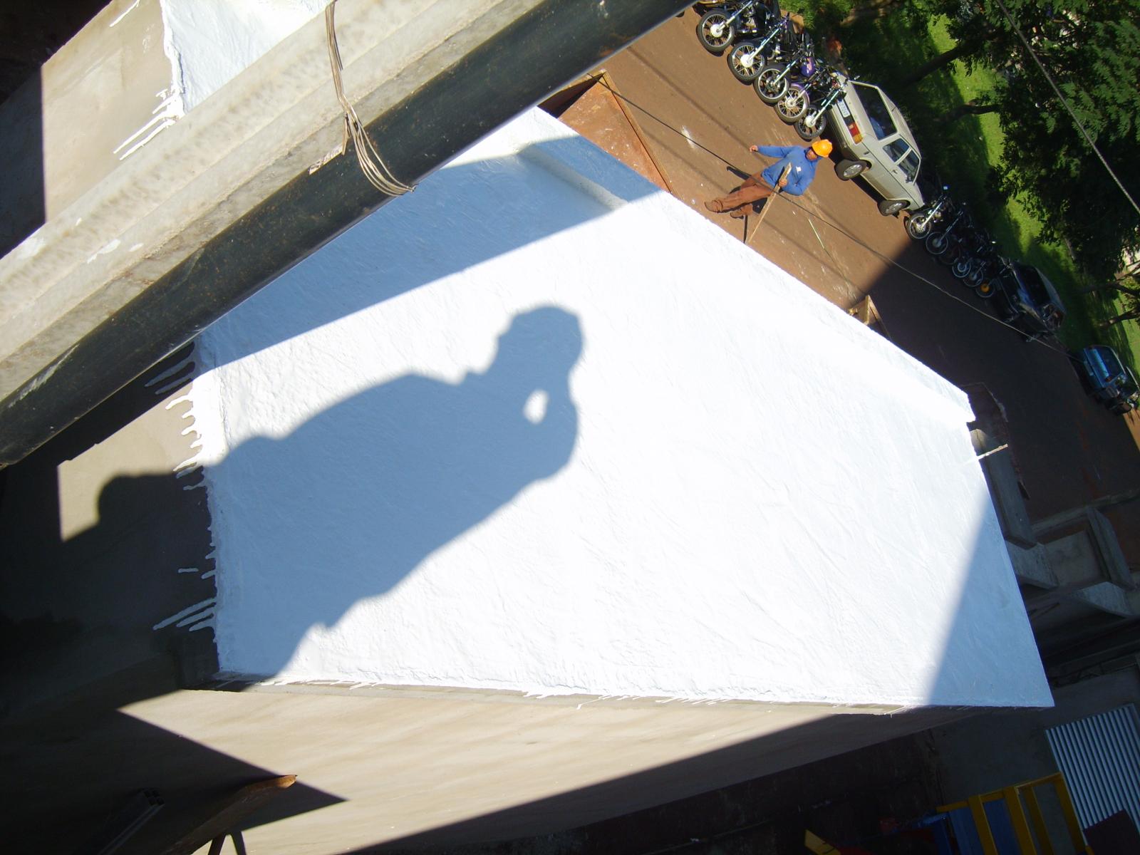 isolamento térmico de telhado.