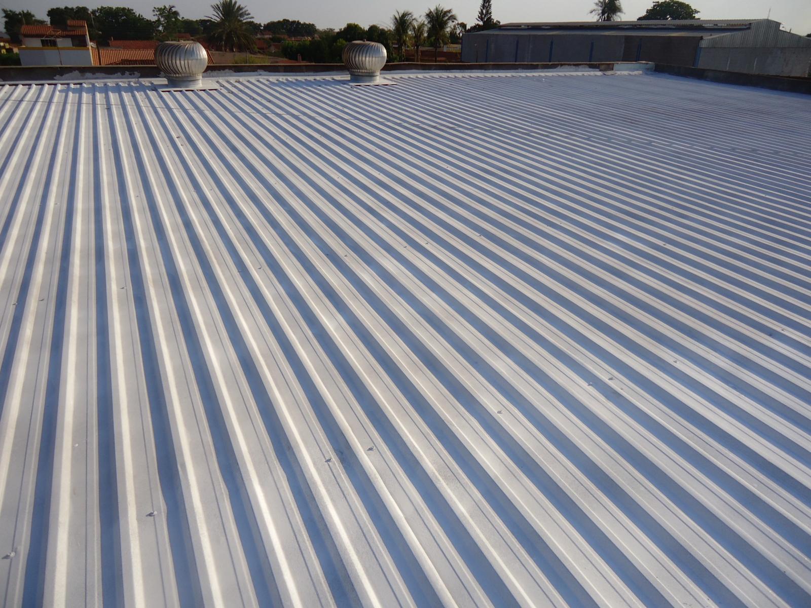 isolamento térmico de telhado.