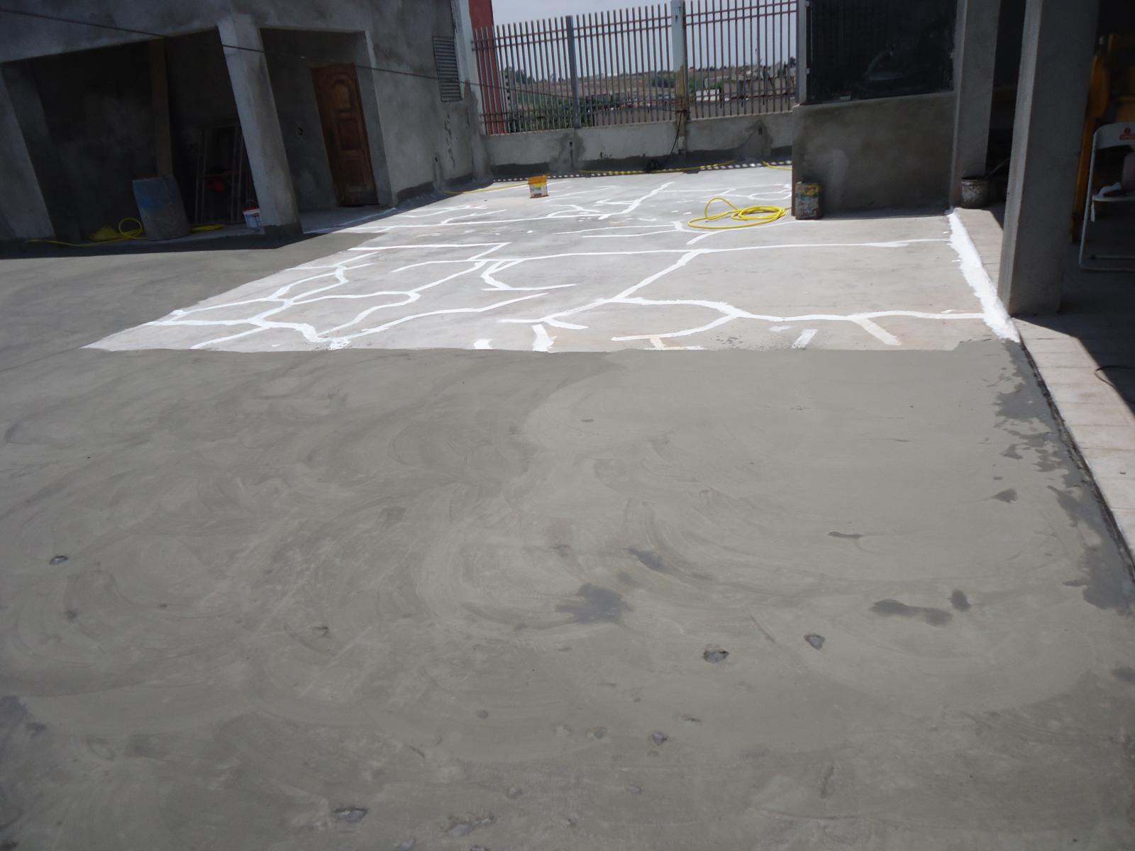 Impermeabilização e recuperação de laje com umidade. 