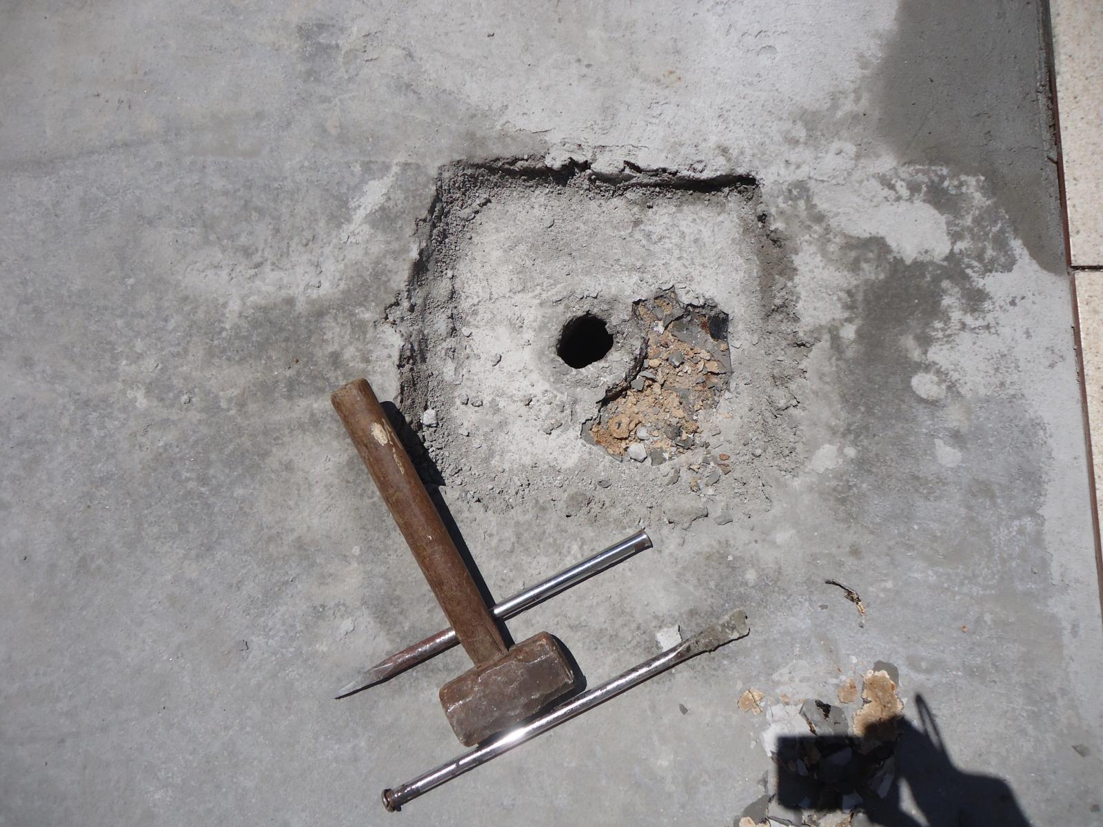 tratamento de ralos e condutores.