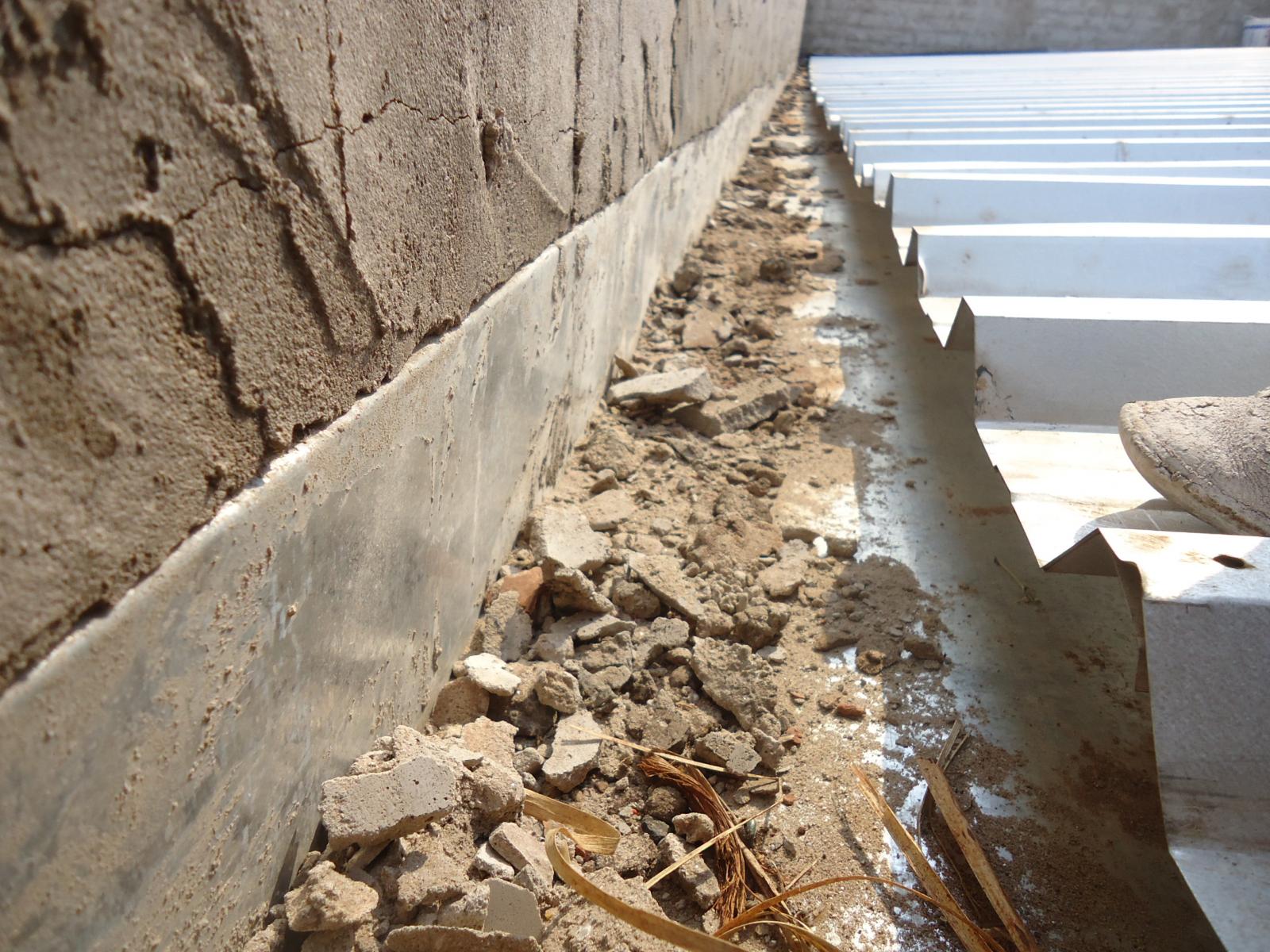 Impermeabilização de Calha galvanizada e concreto. 