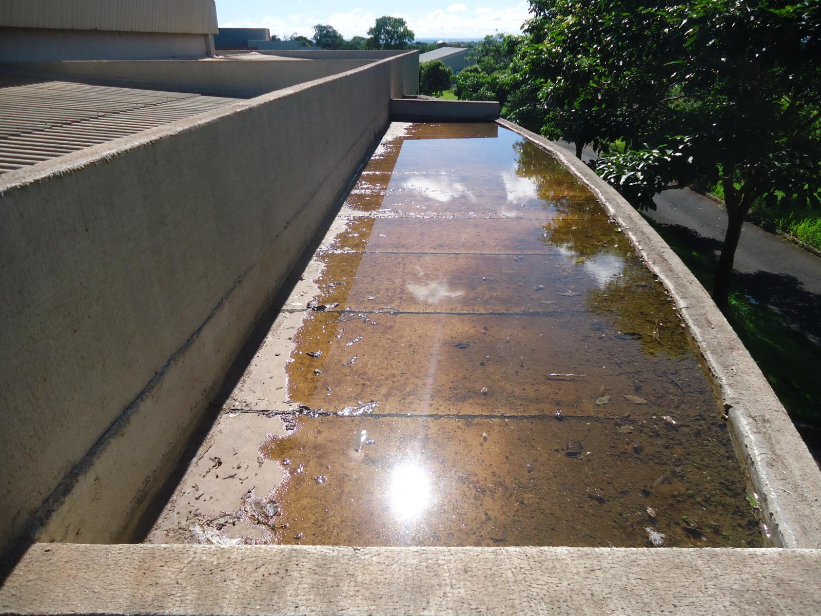 Impermeabilização de laje.