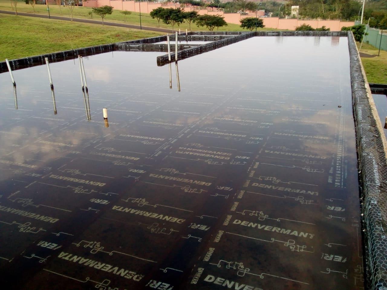 Impermeabilização de laje com manta asfáltica 3 e 4mm