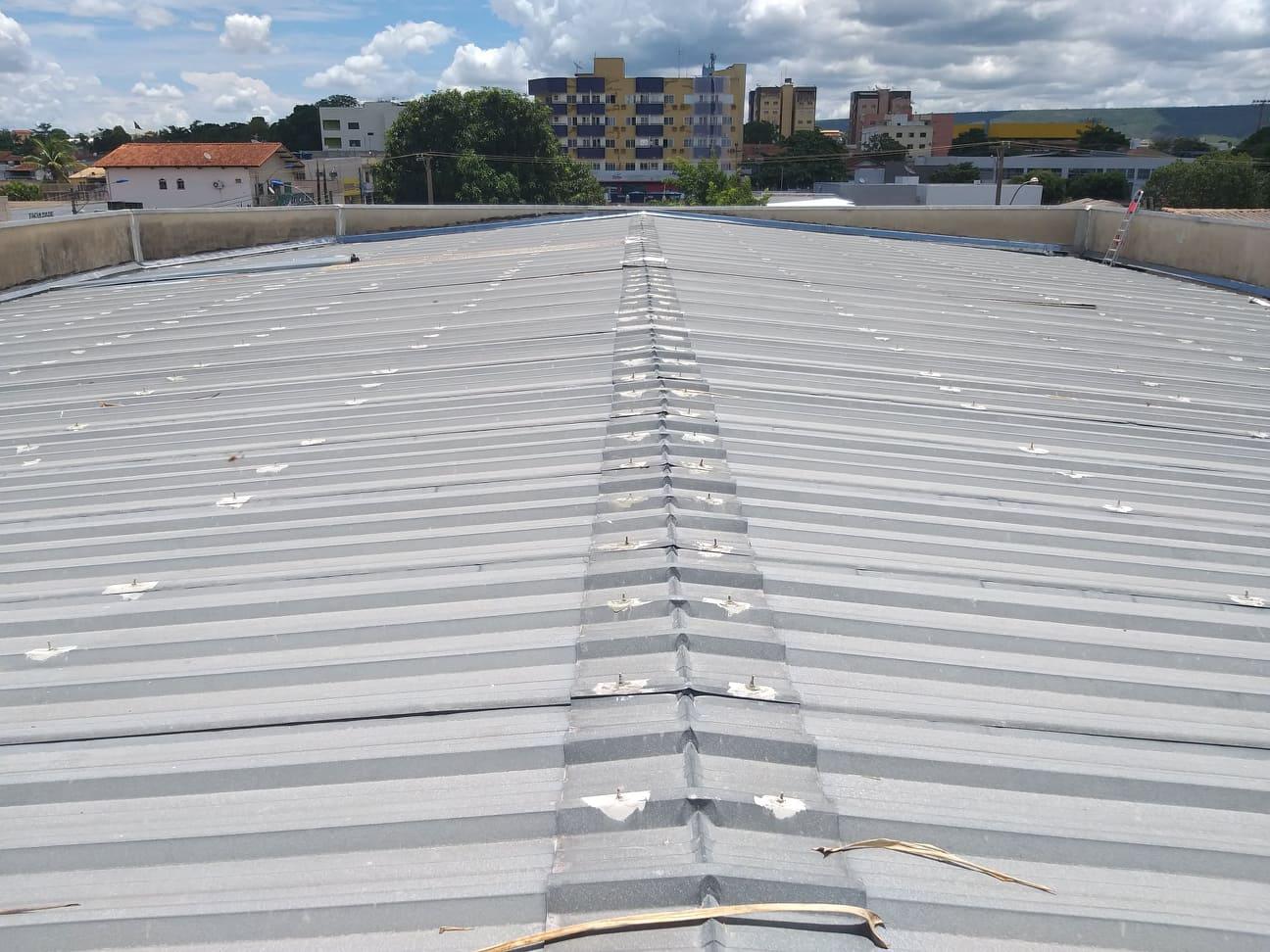 impermeabilização e recuperação de telhados galvanizados.