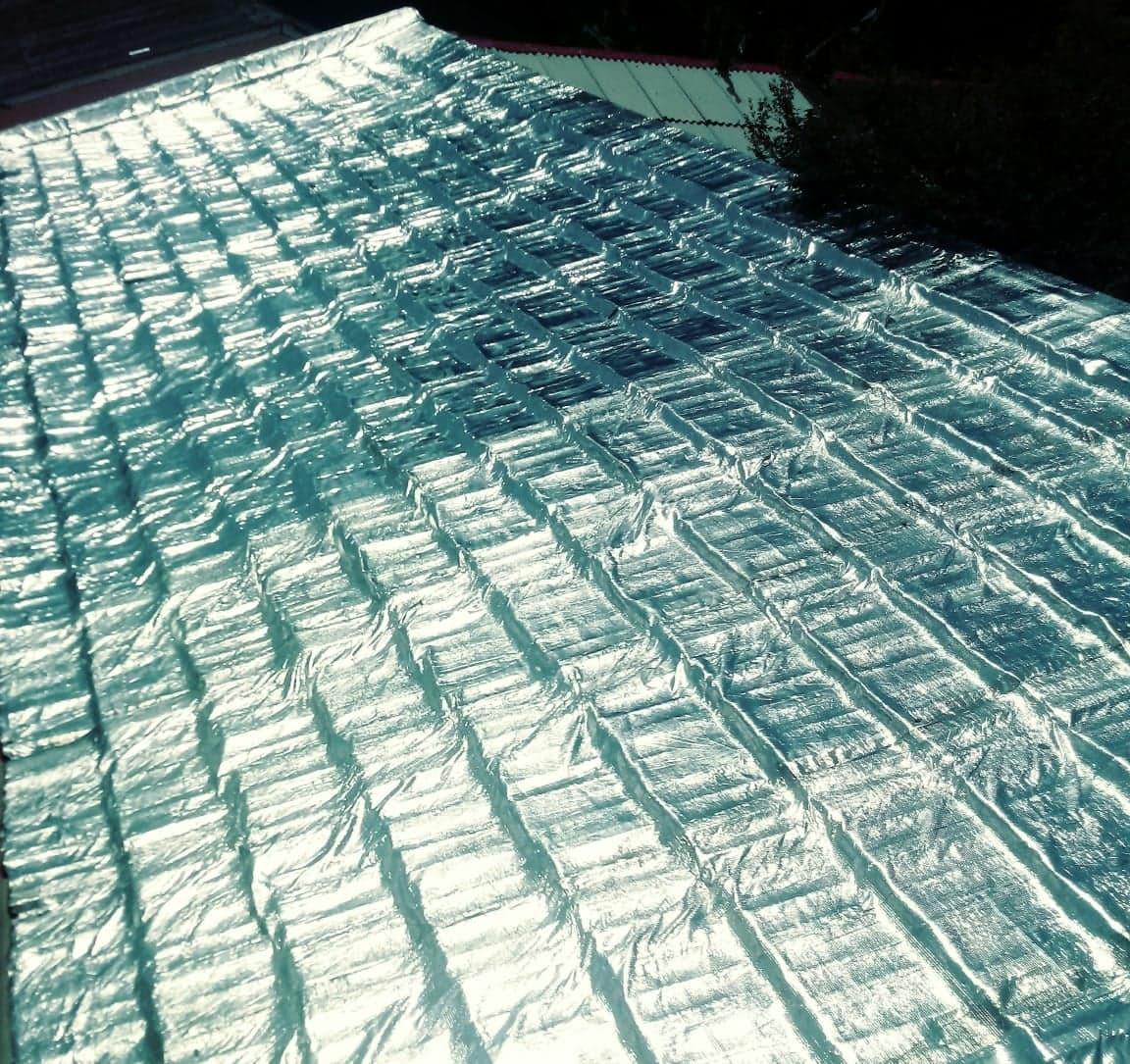 impermeabilização e isolamento térmico para  telhado e coberturas.