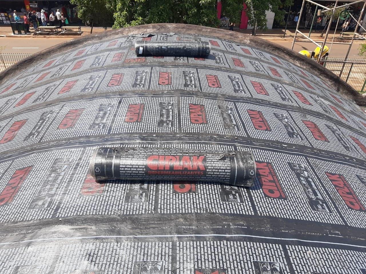 Impermeabilização e Isolamento Térmico, para lajes e telhados. 