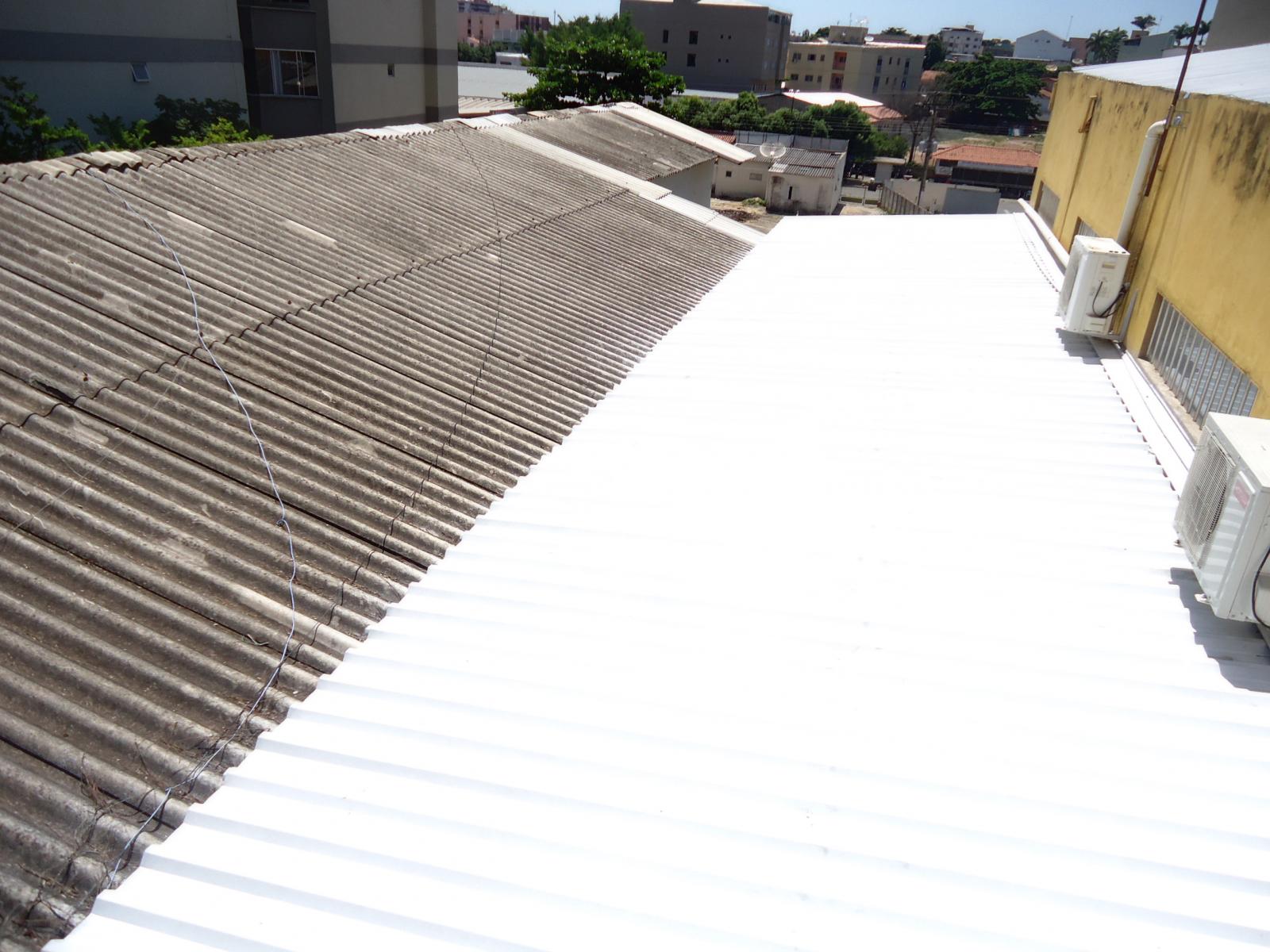 Impermeabilização, Isolamento Térmico para Telhados e Coberturas, com Tinta Térmica.