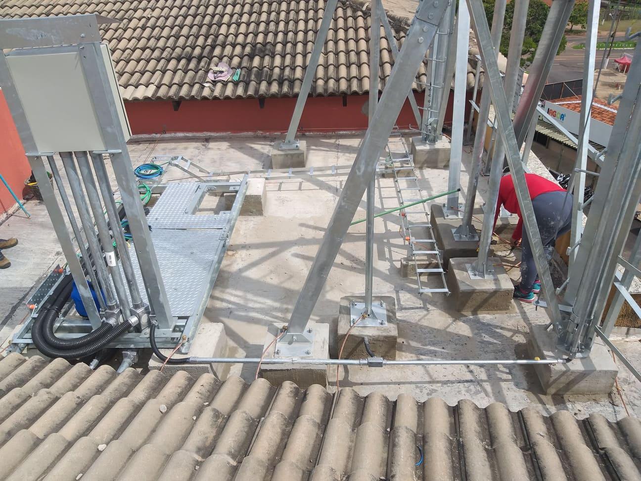 Impermeabilização de Laje com Borracha Liquida.