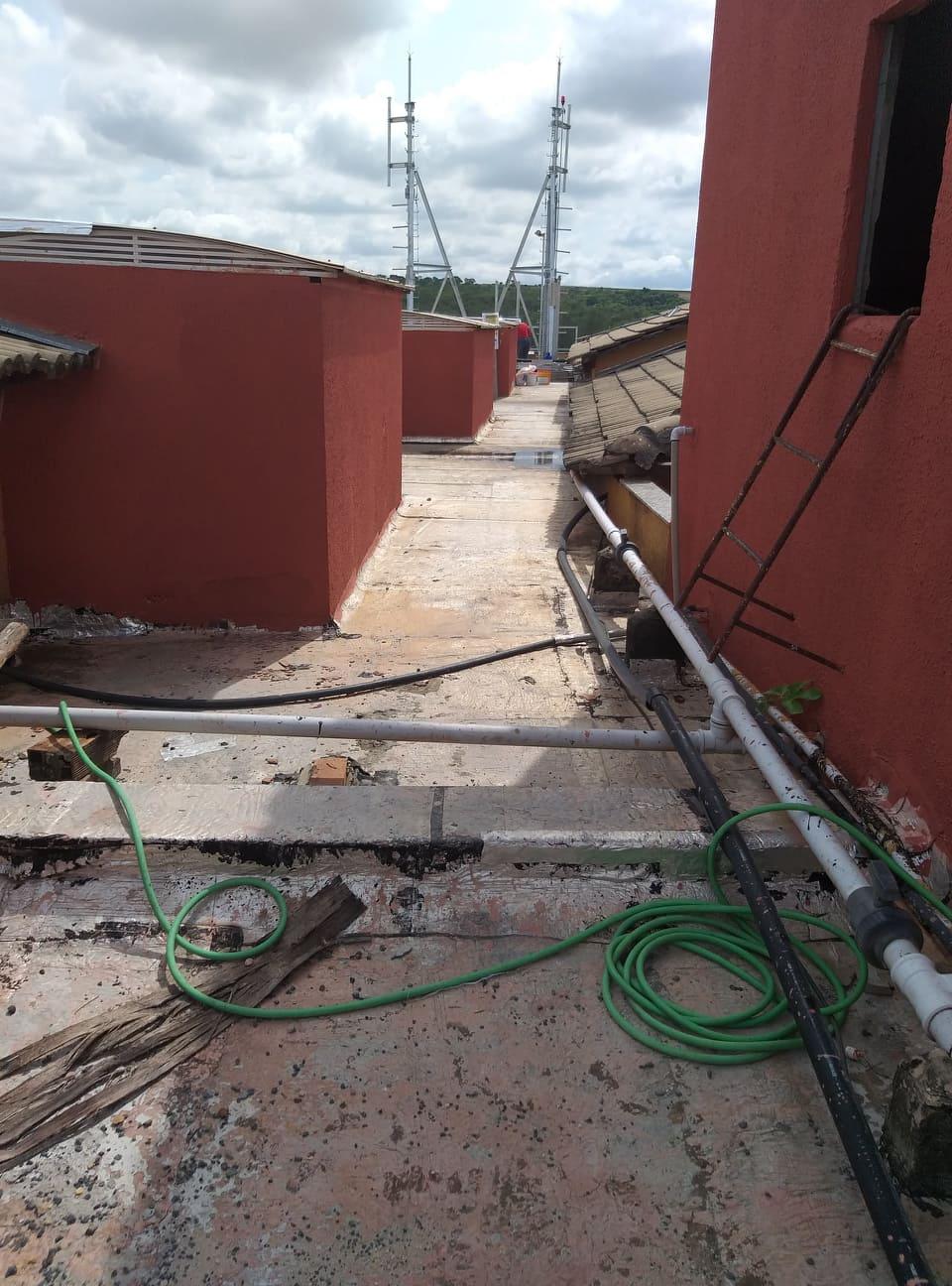 Impermeabilização de Calhas de concreto.