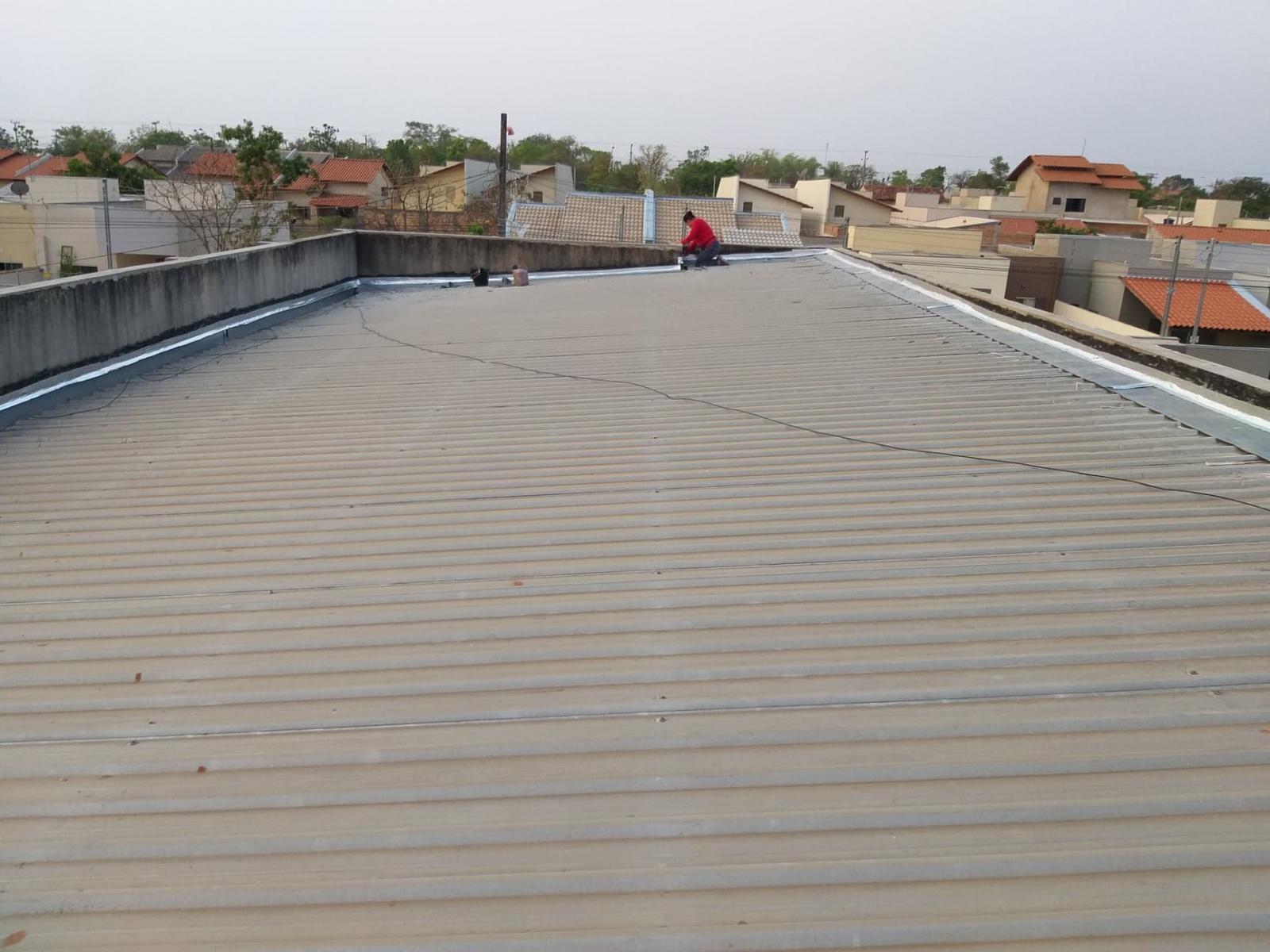 Impermeabilização de Telhados e Coberturas, Industriais, Comerciais e Residenciais.