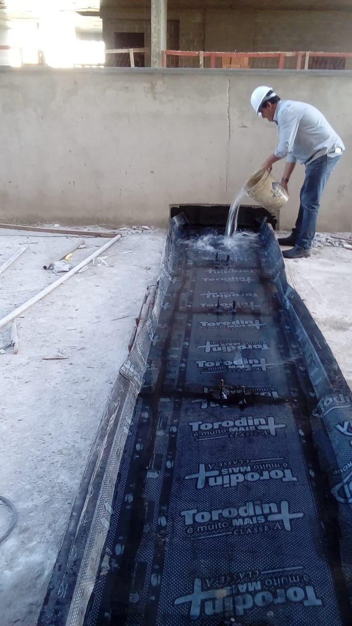 Impermeabilização de Lajes, Telhados, Coberturas, caixas d'água, reservatórios e piscinas.