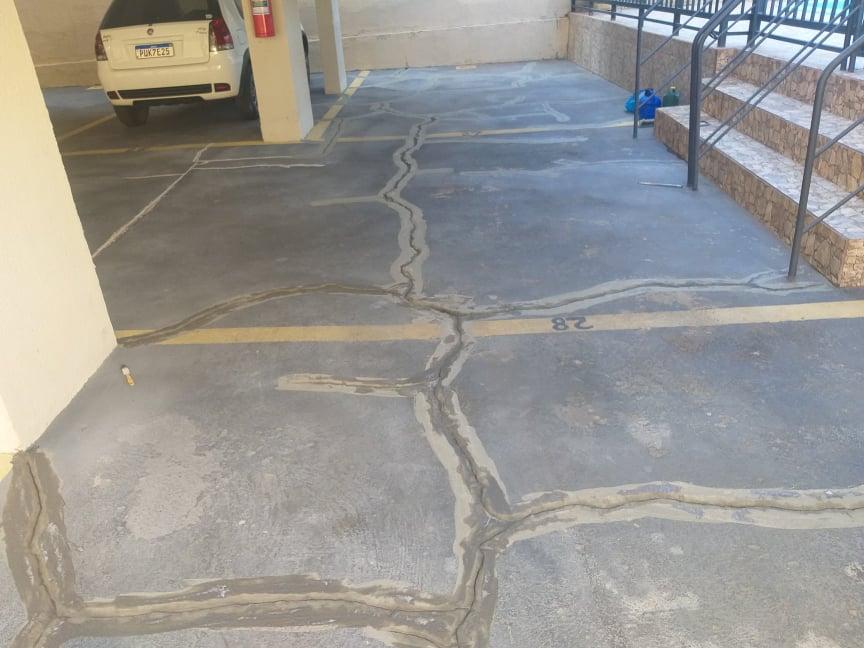 Tratamento de trincas, trincas ativas e Dilatação.