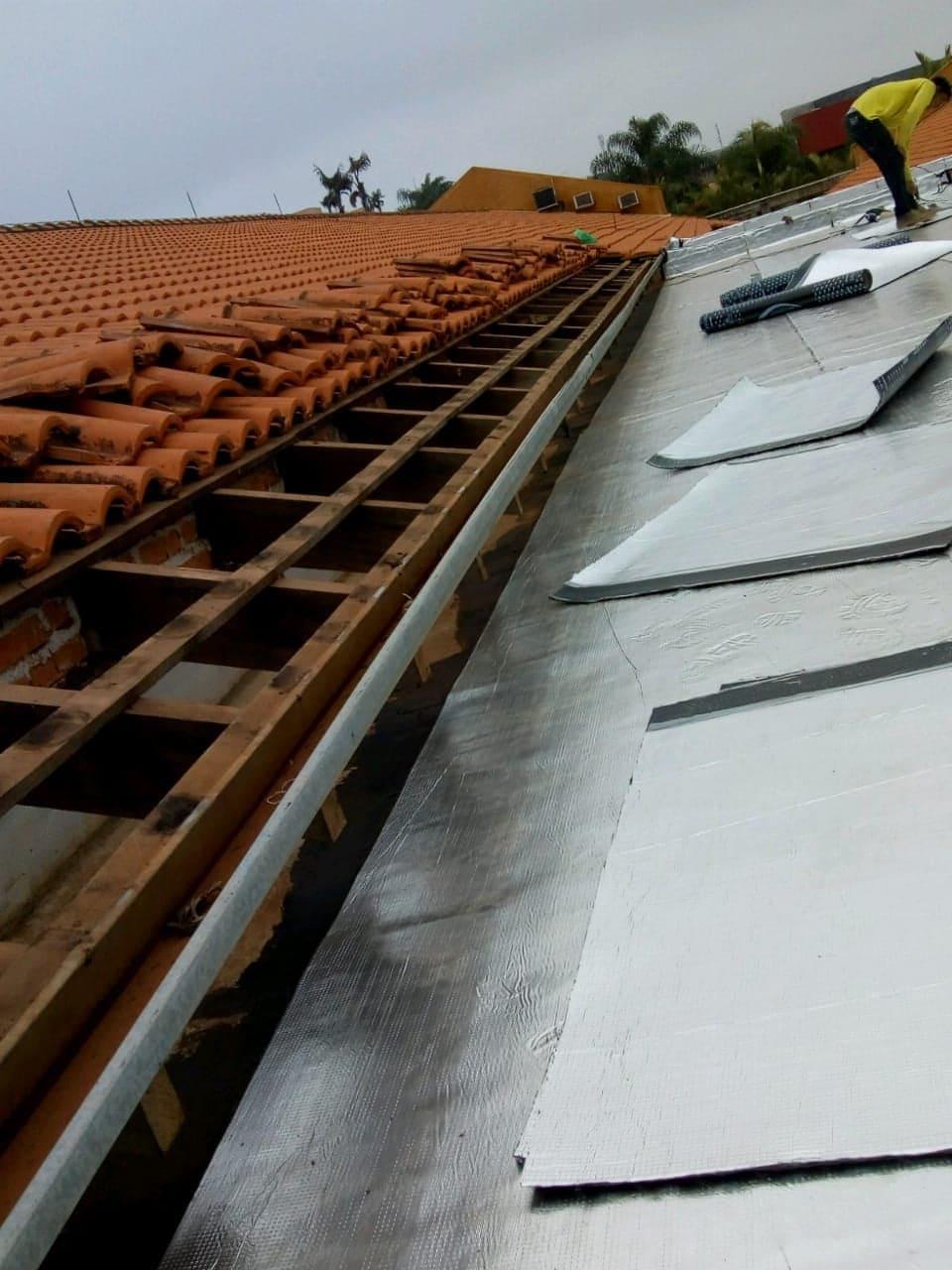Impermeabilização de Telhados e Coberturas.