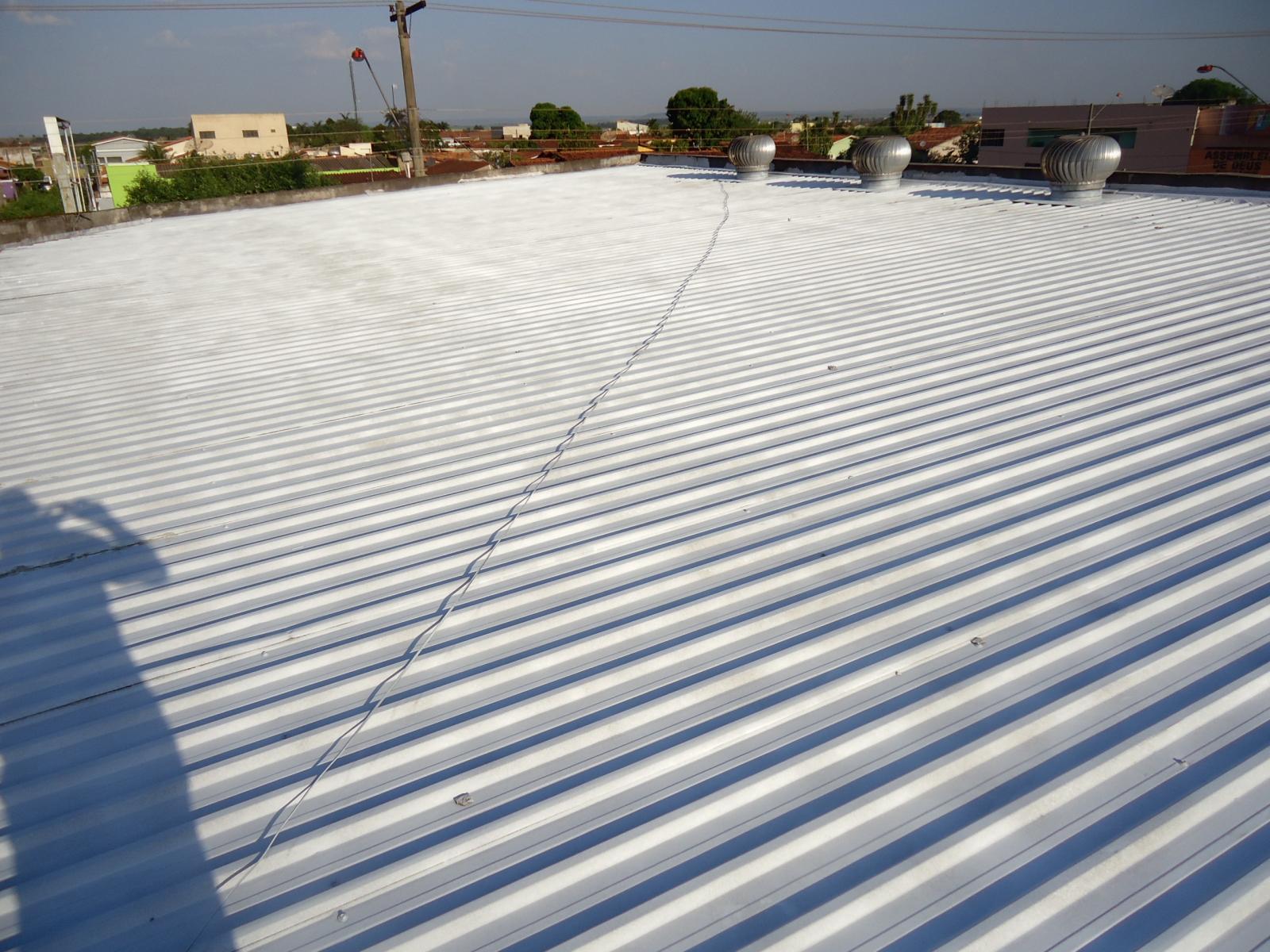 Impermeabilização e Isolamento Térmico para telhados e Coberturas.