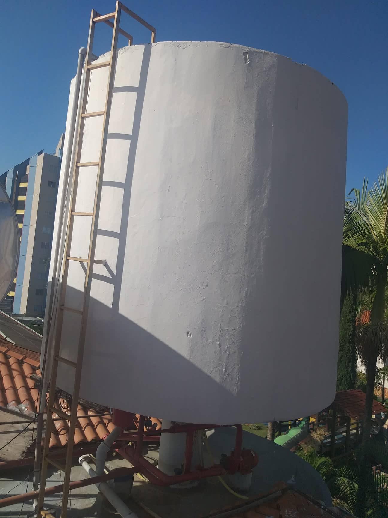 Impermeabilização de caixas d'água e reservatórios.