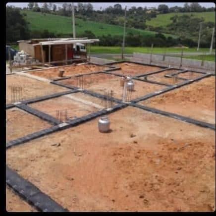 Impermeabilização de Muro de arrimo.