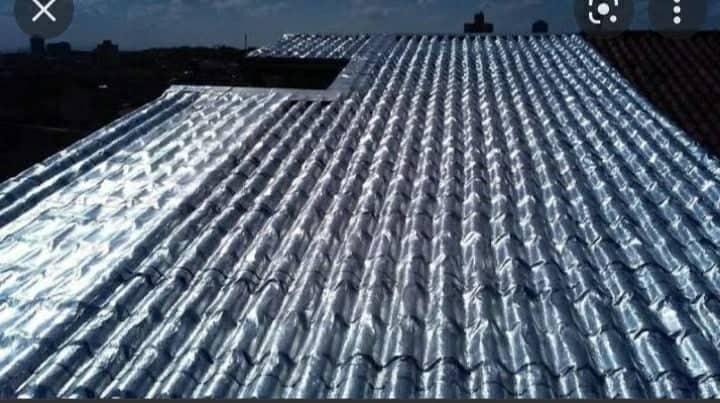 Impermeabilização e isolamento térmico, para telhados e coberturas.