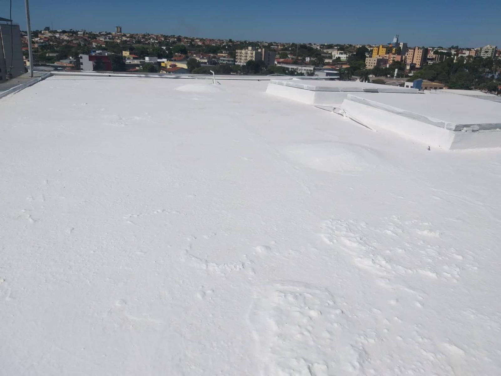 Impermeabilização de lajes expostas.