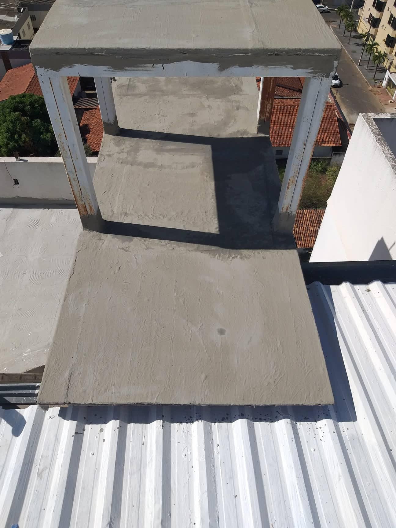 Impermeabilização e  isolamento térmico para lajes e telhados.
