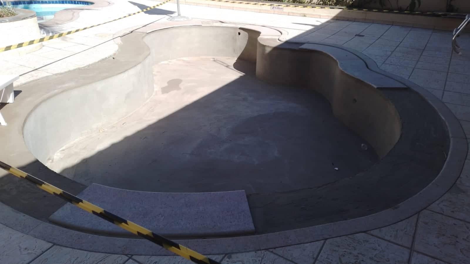 Impermeabilização de piscinas.