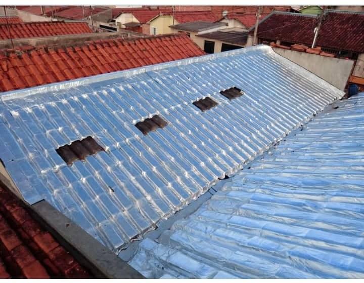 Impermeabilização e isolamento térmico, para telhados e coberturas.