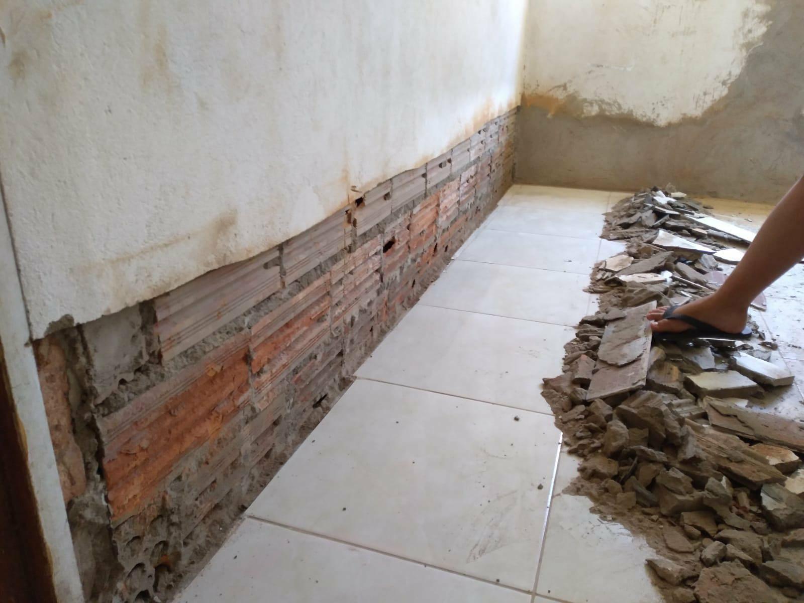 Impermeabilização e tratamento de umidade.