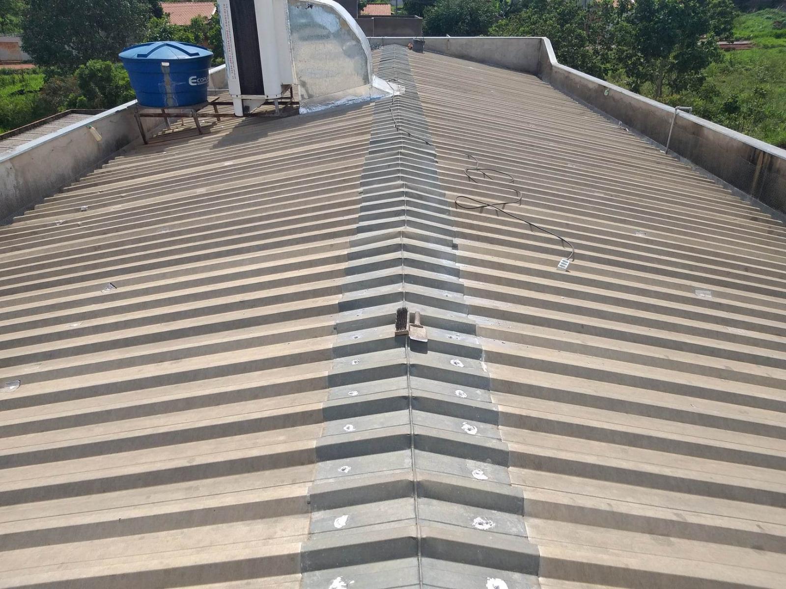 Impermeabilização para telhados e coberturas.