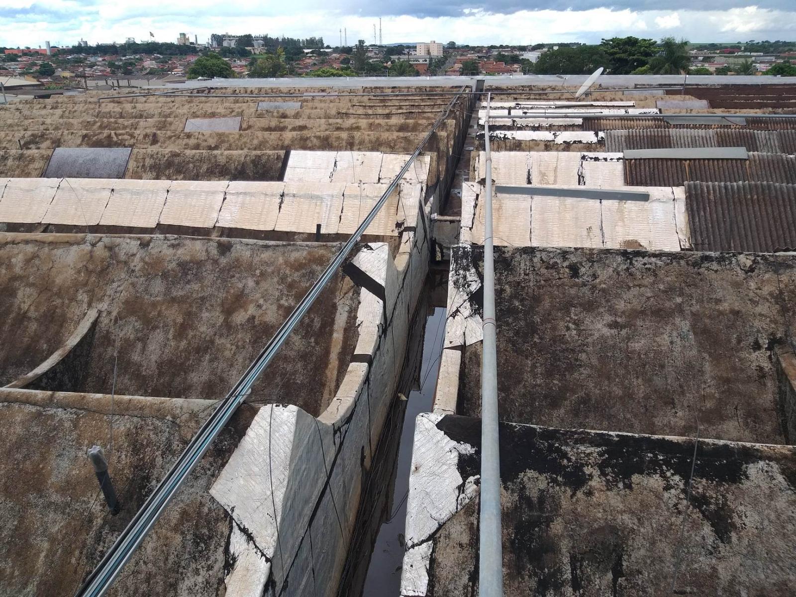 Impermeabilização de lajes.