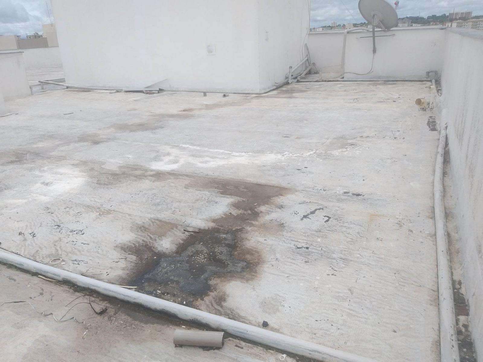 Impermeabilização de lajes expostas.